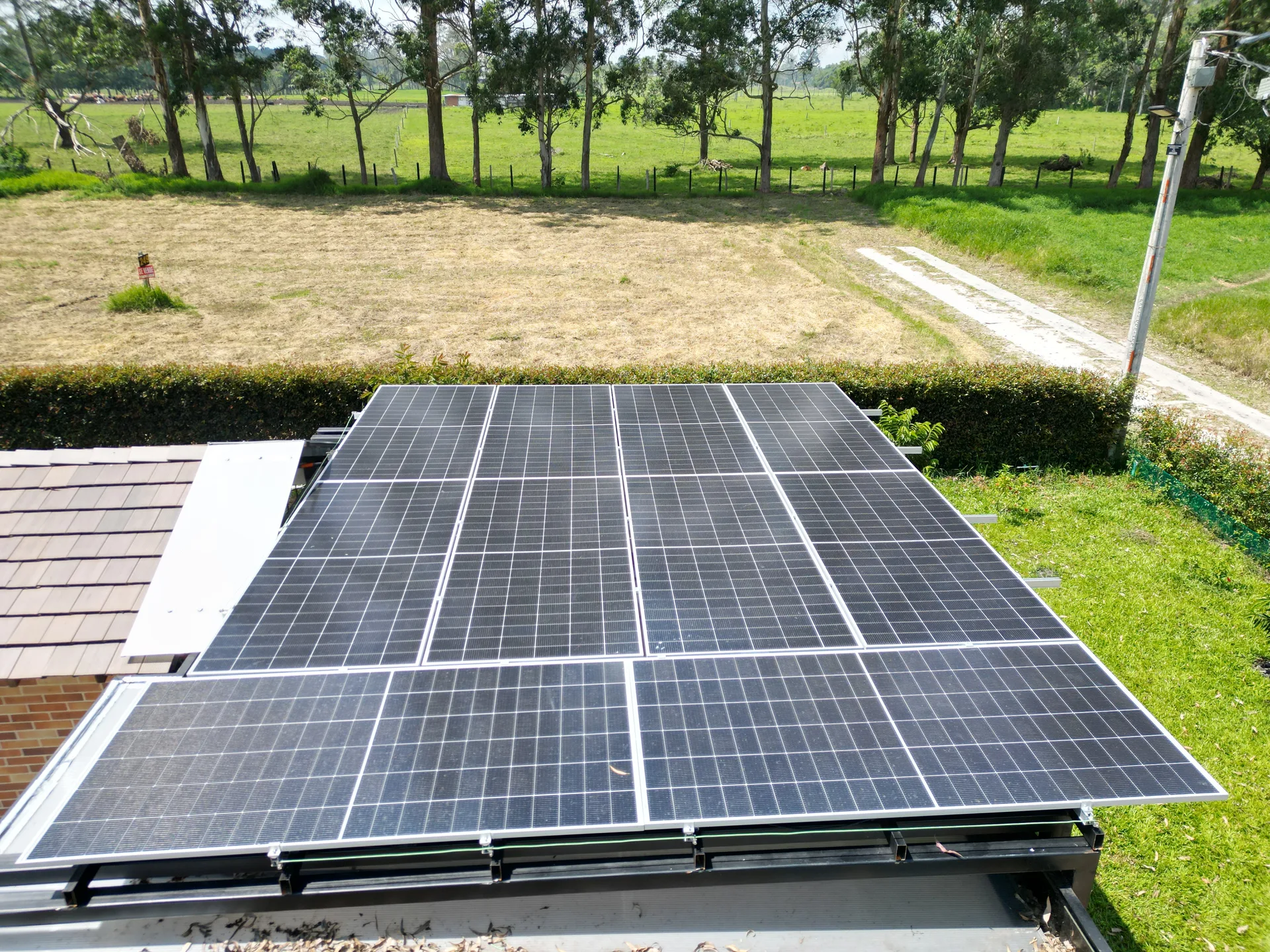 Mesa de Los Santos — instalación de paneles solares, foto 2